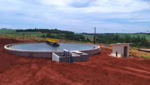 Tanque de Tratamento Secundário - Coopacol